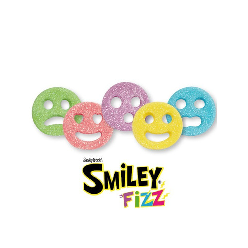 Smiley Fizz Lutti sachet de 500 g