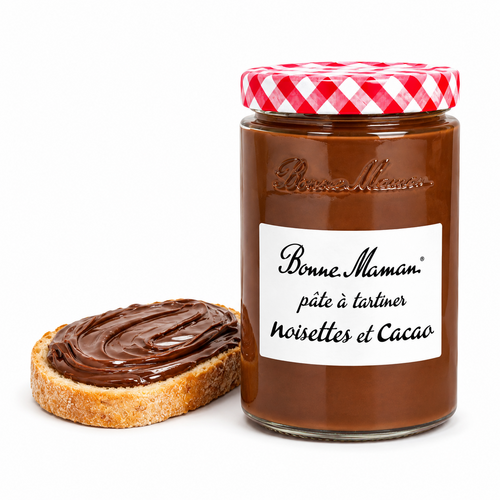 Pâte à tartiner Bonne Maman noisette & cacao 725 g