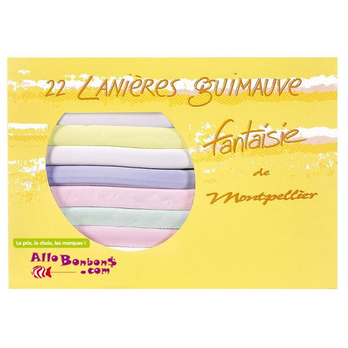 22 Lanières longues de Guimauve