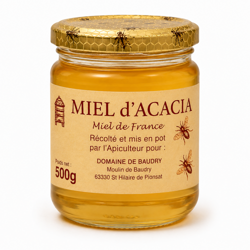 Miel d'acacia 500 g Baudry