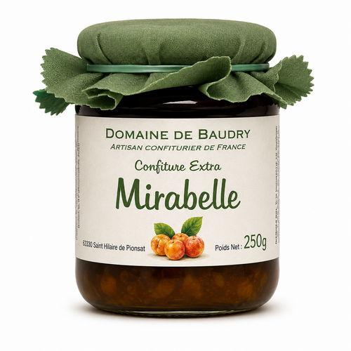 Confiture mirabelle 370 g Baudry