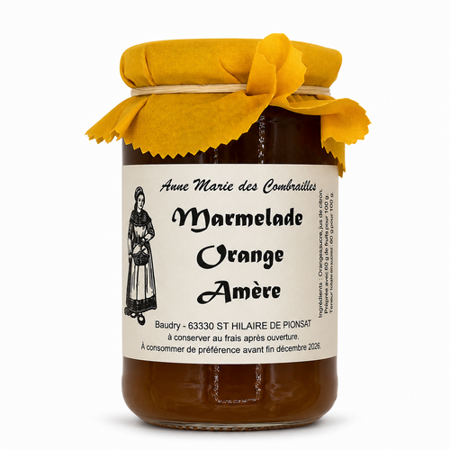 Marmelade d'orange amère Baudry 370 g