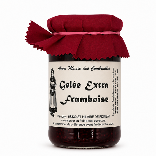 Gelée de framboises Baudry 370 g