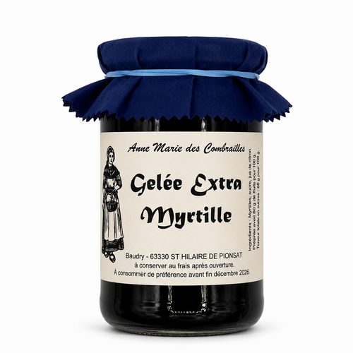 Gelée de myrtille 370 g Baudry
