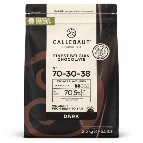 Callebaut n°70-30-38 noir 2.5kg 70.5%