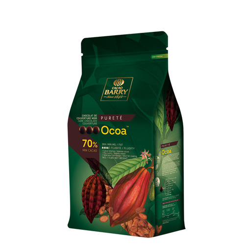 Ocoa chocolat noir 5 kg 70% Cacao Barry