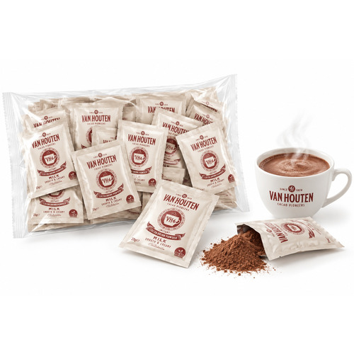 VAN HOUTEN DOSETTES 20 X 23 G, CACAO EN POUDRE