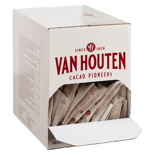 100 dosettes de cacao en poudre Van Houten 2,3 kg