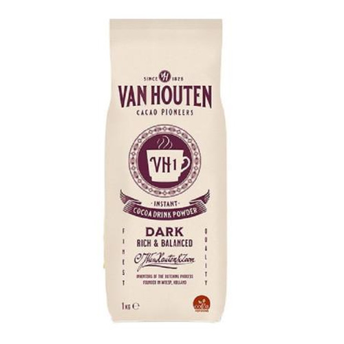 Chocolat en poudre instantané Van Houten VH1 Dark 1 kg