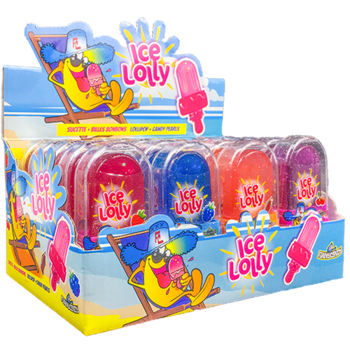 Sucettes Ice Lolly x20 Funny Candy 320g