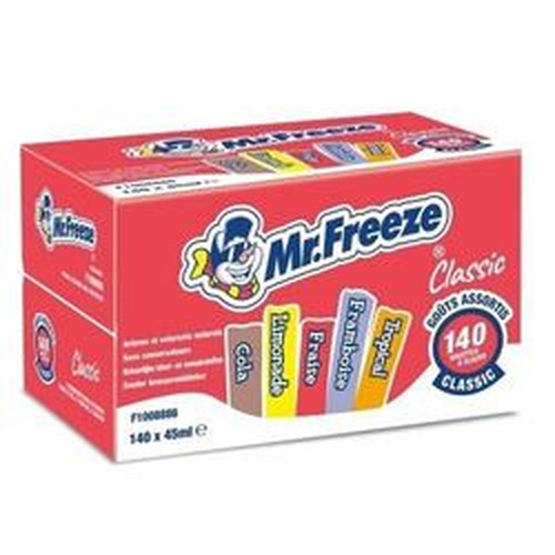 Boîte de 140 Giant Mr Freeze 45 ml