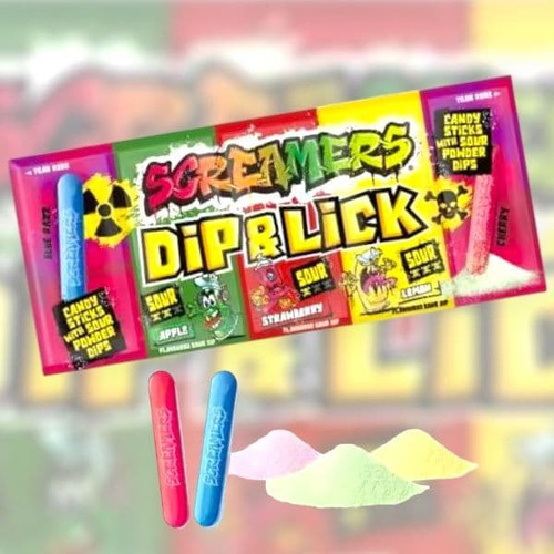 Screamers Dips and Lick x 4