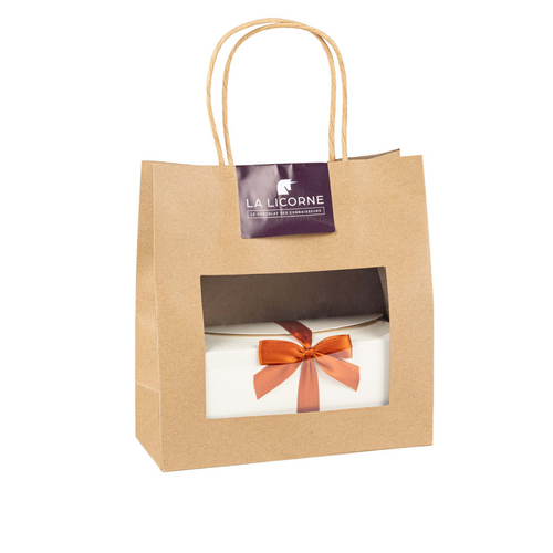 Sac kraft ballotin assortiment de chocolats Chevaliers d'Argouges 180g