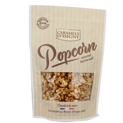 Pop corn enrobé de caramel d'Isigny