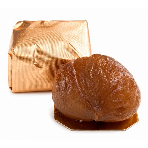 Marrons glacés entiers, boite 960gr , Corsiglia, 48 pièces environ