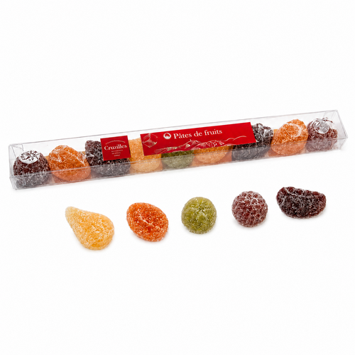 Réglette de pâtes de fruits d’Auvergne 90g Cruzilles