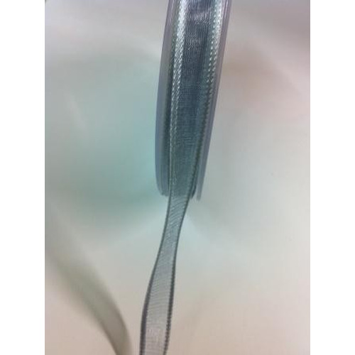 RUBAN CRISTAL GRIS Lrg 9mm RLX 25 M