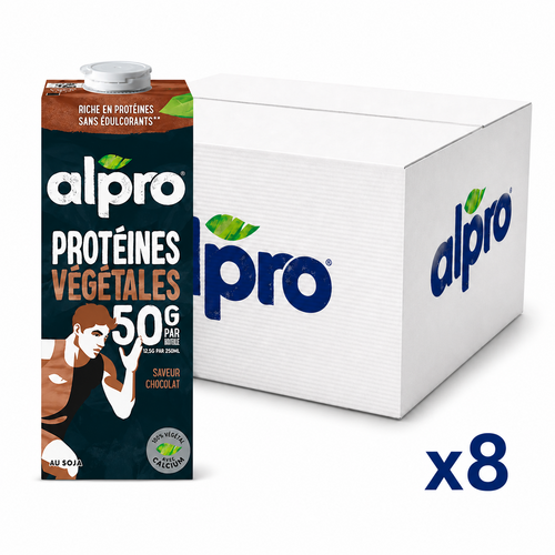 Boisson végétale protéinée chocolat Alpro 1L