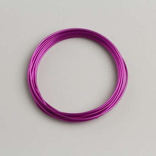 1 SACHET FIL MÉTAL FUCHSIA 2 MM X 5 M
