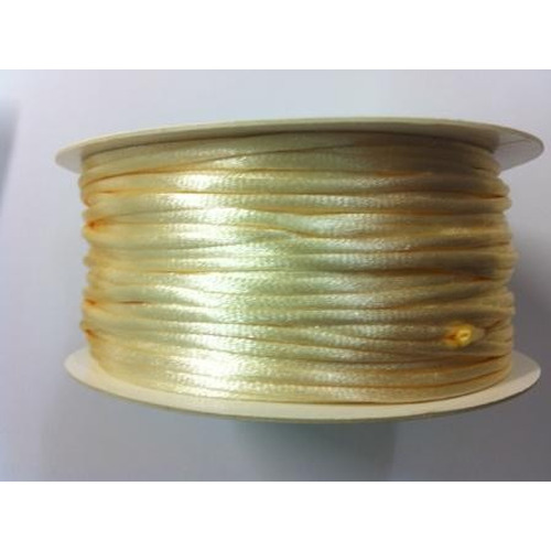 1 BOBINE CORDELETTE IVOIRE 50M