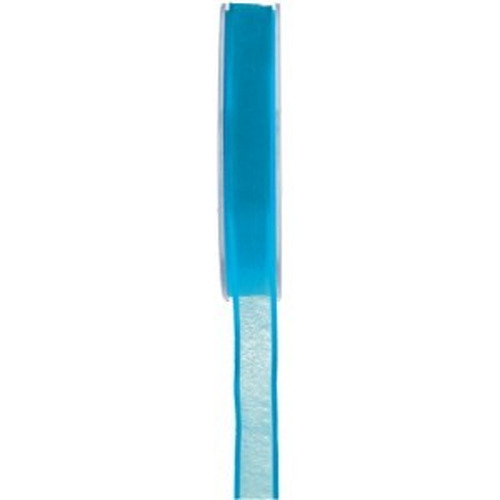 RUBAN CRISTAL TURQUOISE lrg 9mm RLX 25 M