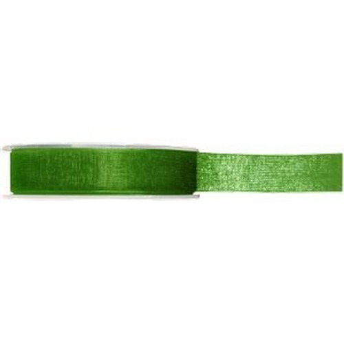 Ruban organdi vert 15 mm x 25 m