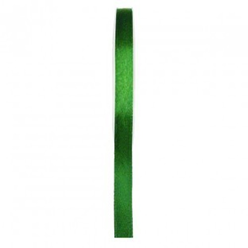 Ruban satin vert foncé 6 mm x 25 m