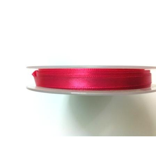 1 BOBINE RUBAN SATIN FUCHSIA 25MM 6MM