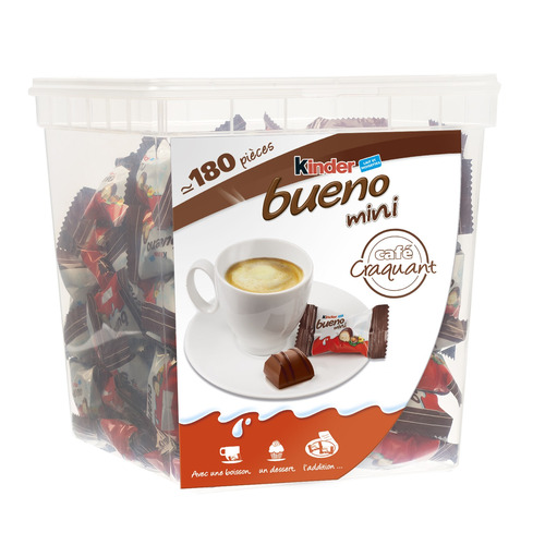 Bac de mini Kinder Bueno 972 g