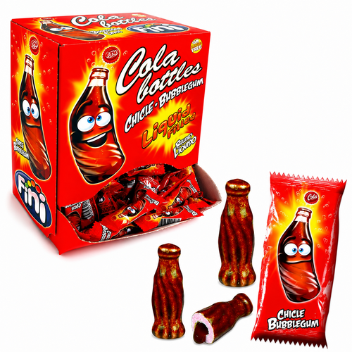 Chewing Gum Bouteilles de Cola – Boîte de 200 pièces