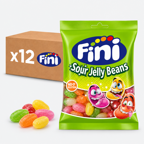 Sour Beans 85 g x 12 Halal Fini