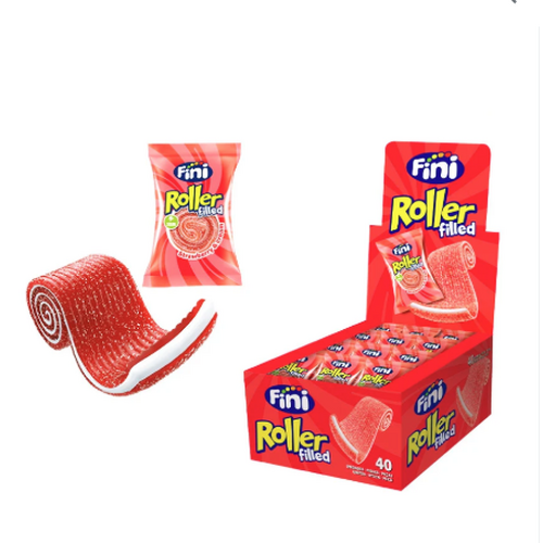 Roller fourrés fraise halal Fini – boîte de 40 pièces