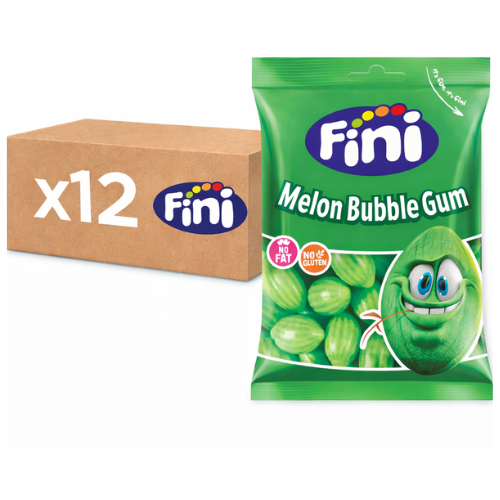 Carton de 12 sachets de 90 g Melon Gum Halal Fini