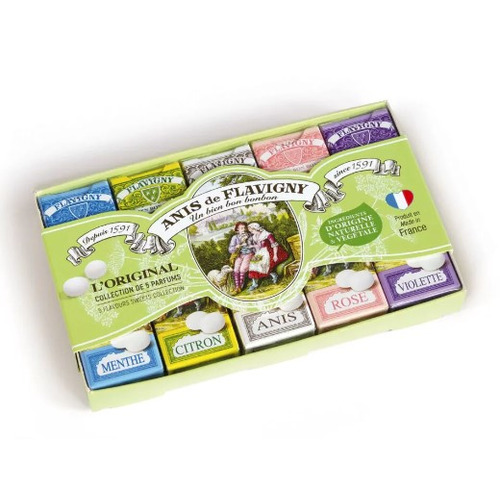 Coffret de 5 étuis assortis Anis de Flavigny 90 g
