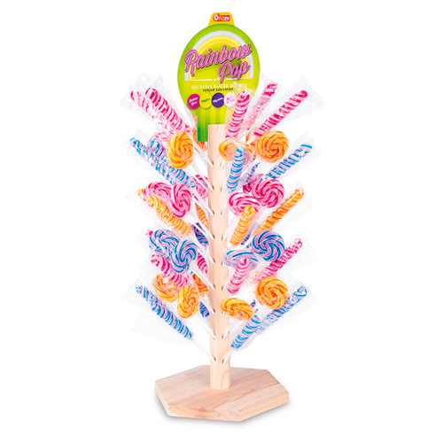 Arbre de 100 sucettes Rainbow Pop