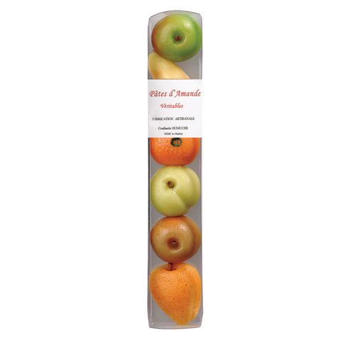 Réglette pâte d'amande fruits 70 g Gumuche