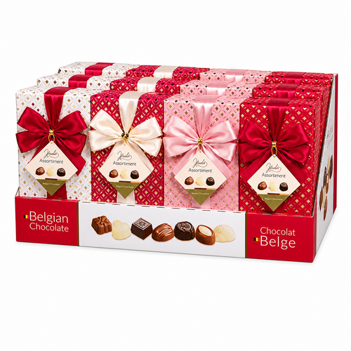 Ballotin d'assortiment de chocolats Love Line 250 g Hamlet