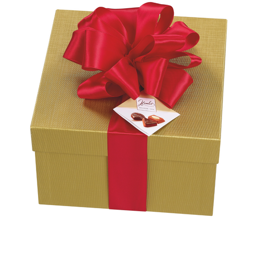 Assortiment de chocolats 800 g Hamlet boîte avec ruban