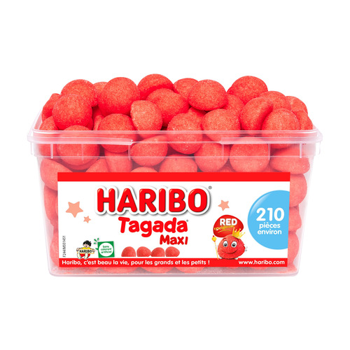 Bac de 210 pièces Tagada l'original Haribo