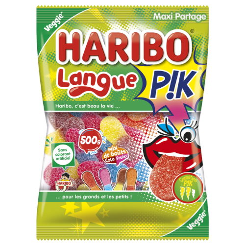 Haribo Langue Pik Veggie 500 g