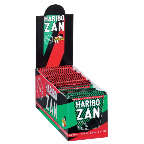 Boîte de 60 Pains Zan anis et menthe 12 g Haribo