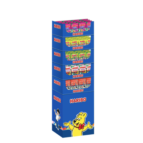 Colis veggie 120gr HARIBO 150 sachets