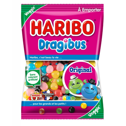 Carton de 30 sachets Dragibus 120 g Haribo