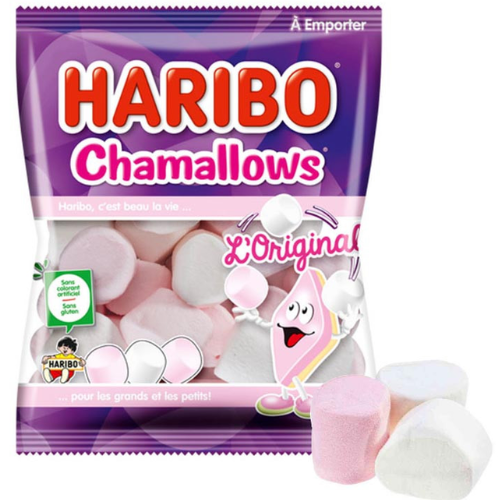 Carton de 30 sachets Chamallows 100 g Haribo