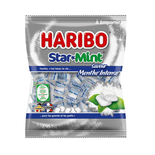 Carton de 30 sachets Starmint 100 g Haribo