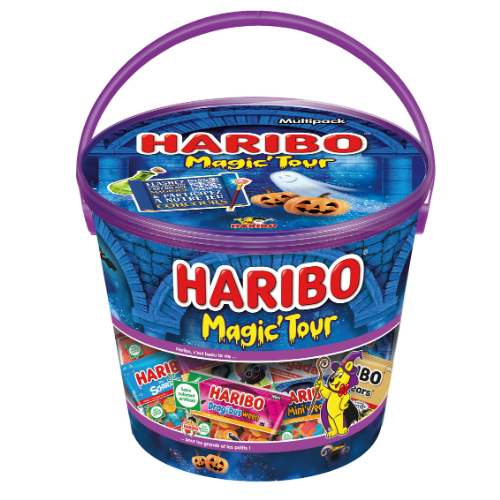 Seau Halloween Haribo 690 g