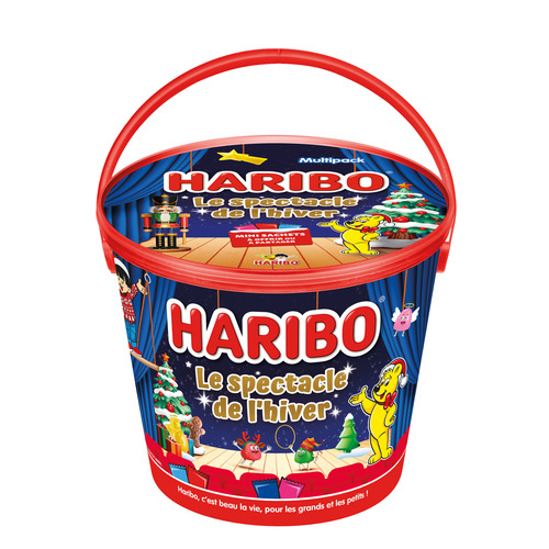 Seau de Noël Haribo 690 g