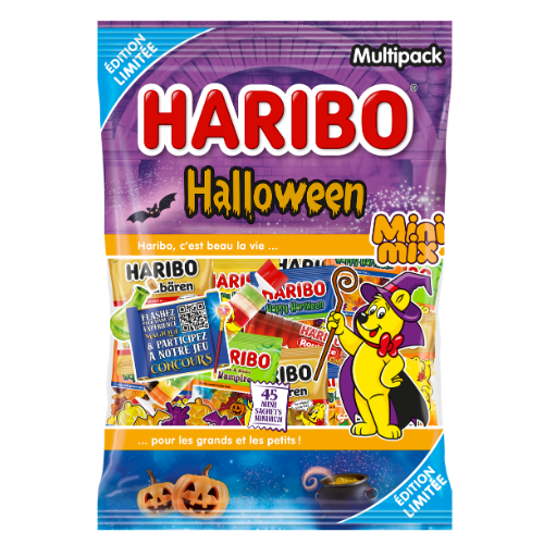 Halloween Mini Mix 45 sachets Haribo