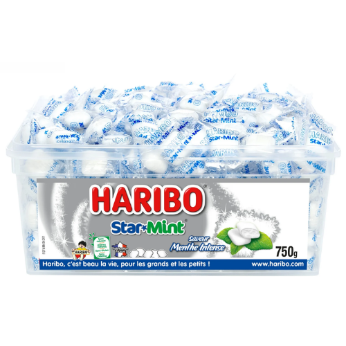 Bac de 750 g de Starmint Haribo