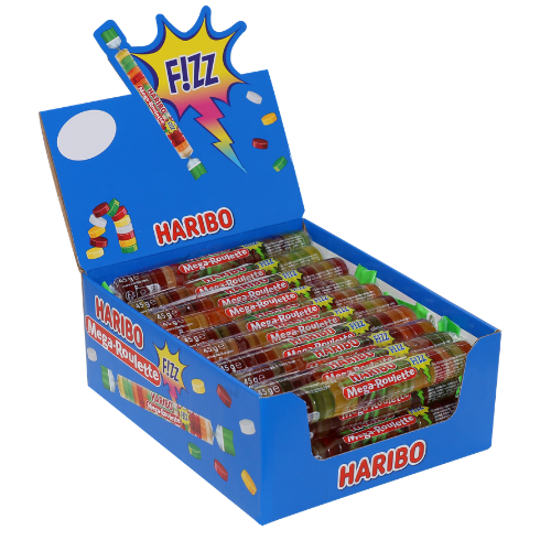 MEGA ROULETTES FIZZ 45g  Disp. de 40